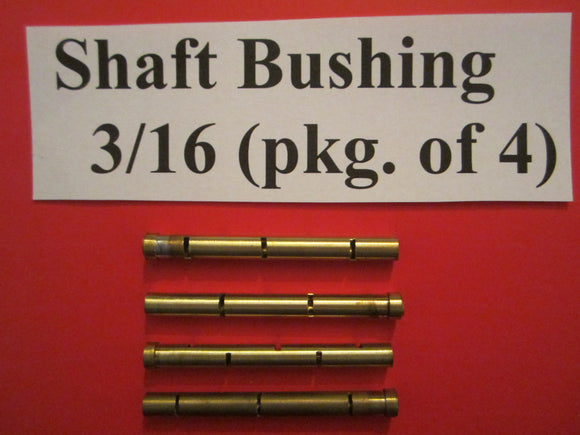 3/16 Shaft Bushings (4)