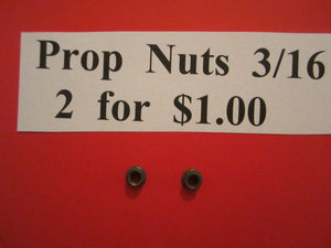 3/16 Prop Nuts (2)